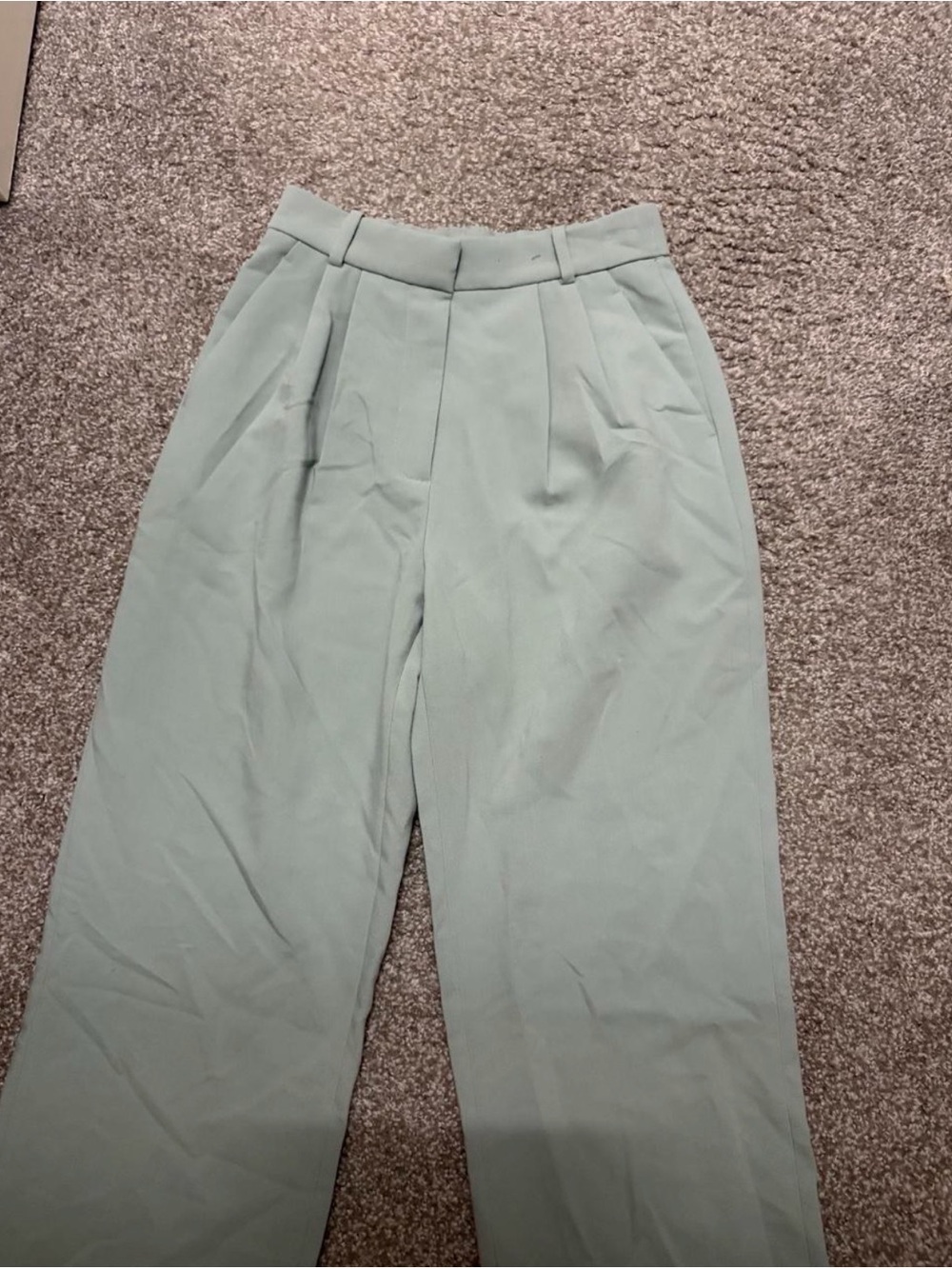 Abercrombie & Fitch Sloane Curve Love High-Rise Wide Leg Trousers